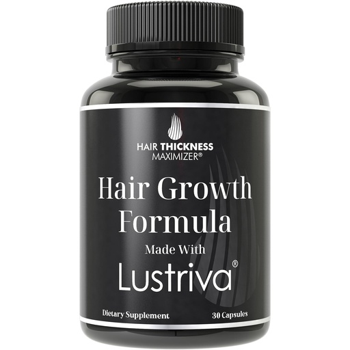 [BRSROBAYDMORSFY2] Lustriva Hair Growth Supplement - Clinically Proven in A Double-Blind Study for Hair Growth and Skin. for Both Women and Men. Enhanced with Biotin 10000mcg for Max Results