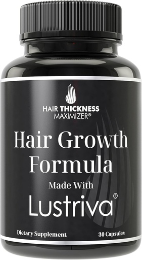 [BRSROBAYDMORSFY2] Lustriva Hair Growth Supplement - Clinically Proven in A Double-Blind Study for Hair Growth and Skin. for Both Women and Men. Enhanced with Biotin 10000mcg for Max Results
