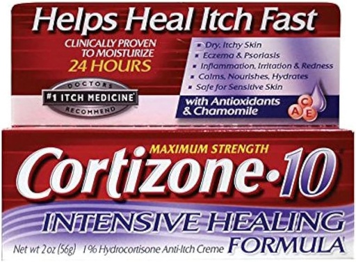 [BRSWIYD2AINBOFIZ] Cortizone-10 Creme Intensive Healing Formula 2 oz