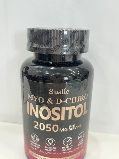 [BRSRAFAKB4IBYHL5] Bualle Myo-Inositol & D-Chiro Inositol Supplement (40:1) for Hormone Balance for Women
