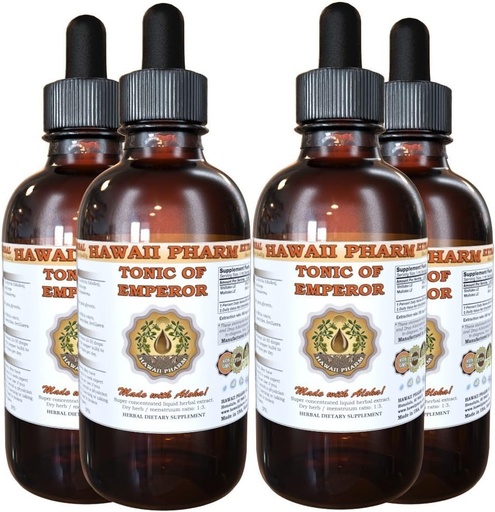 [BRSWIHQKPIHAI2TU] Shiitake, Maitake, Cordiceps, Reishi Liquid Extract, Organic Dried Shiitake, Maitake, Cordiceps, Reishi Tincture, Herbal Supplement, Hawaii Pharm, Made in USA, 4x4 fl.oz