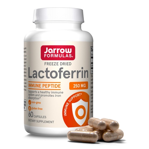 [BRSWIY32BQMBGG3U] Jarrow Formulas, Lactoferrin, 250 mg, 60 Capsules