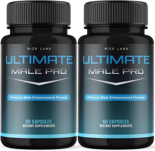 [BRSROHQ7B4FBYF3V] (2 pakkaus) Ultimate Mies Pro Kapselit miehille, Ultimate Mies Extreme Supplement,Kaikki-luonnollinen tuki terveen aktiivisen elämäntapa, UltimateMalePro Reviews (120 kapselia)