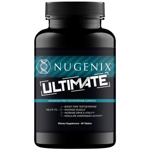 [BRSWYZQOCUPQM3LH] Nugenix Ultimate Free Testosterone Booster Supplement for Men - 56 Count