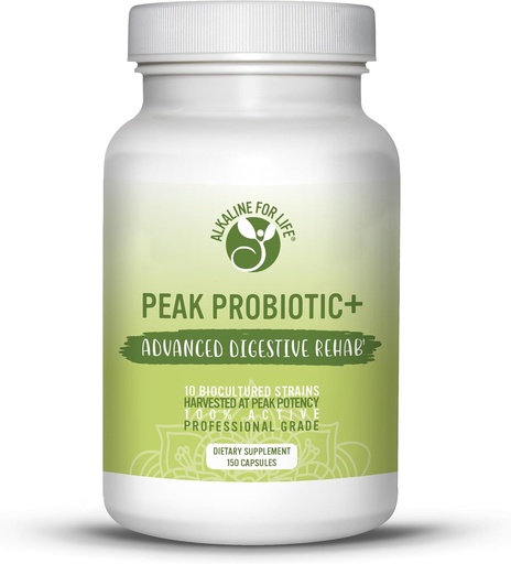 [BRSROFQQCIHQIGTU] Peak Probiotic + 7.5 Bilion Peak Sklizeň Probiotika 10 Aktivní stahy pro Gut zdraví Acidophilus Probiotic pro stravitelné zdraví Probiotika pro ženy, Probiotika pro muže