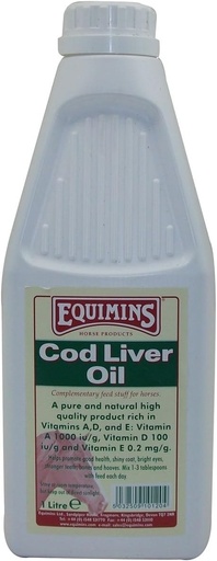 [BRSWIYI5B54WYCLC] Horse Supplement Cod Liver Oil 1 Litre