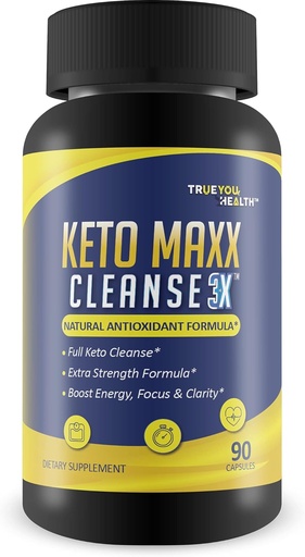 [BRSRMHA6A4ORO3Q6] Keto Maxx Cleanse 3X - Keto làm sạch thân thiện - 90 ngày - hỗ trợ vệ sinh & Detox - Giúp cho Flush lãng phí, Toxins, & Impurities - hỗ trợ xã hội, Gut Health, & giảm năng lượng đốt