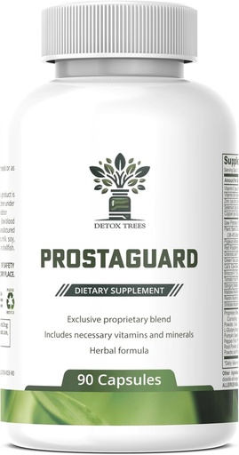 [BRSRAGAQCIOQY3T7] ProstaGuard Prostate Supplement - Suplementos de Próstata para Homens com Saw Palmetto Extract, Pigeum Africanum, Beta Sitosterol e Zinco para Saúde da Próstata e Trato Urinário Saúde