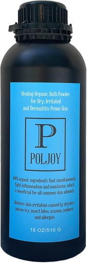 [BRSRMZDQOV7BQ2T7] Organic Bath Powder for Dry Irritated Sensitive Dermatitis Prone Skin Adults & Kids Friendly Eczema Treatment