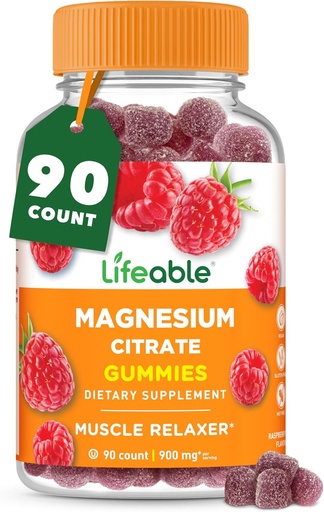 [BRSWYZI2B4IBAHY7] Gummies Magnesium Lifeable untuk Dewasa 124; 900mg Magnesium Citrate Gummies 1.124; Vegan Magnesium 124. untuk Pria dan Perempuan 124; 90 Cacah