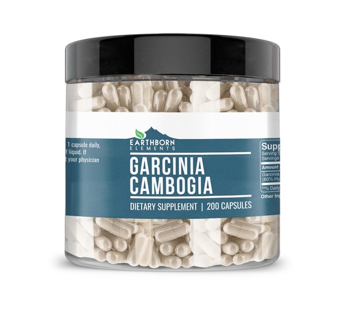 [BRSWYZT7O4AWAHL4] Earthborn Elements Garcinia Cambogia 200 Capsules, Pure & Undiluted, No Additives