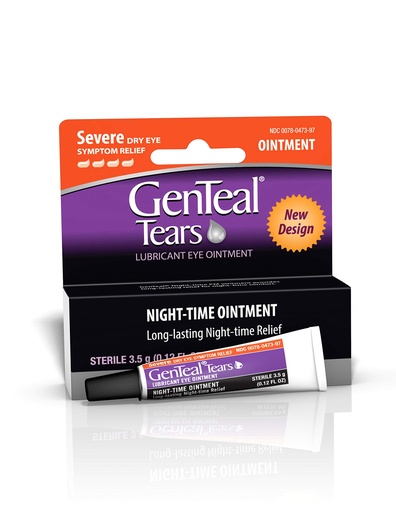[BRSWIYQ4CEPA433Y] GenTeal Tears Night-Time Ointment, Severe Dry Eye Relief, 3.5 g