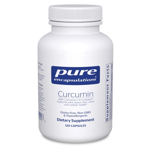 [BRSWIYQ7DINQAAL4] Pure Encapsulations Curcumin - 500 mg - Supports Joint Health & Liver Health - Curcuma Longa Capsule - Non-GMO & Vegan - 120 Capsules