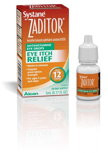 [BRSWIY3YPINA4FT2] Zaditor Antihistamine Eye Drops 5 mL