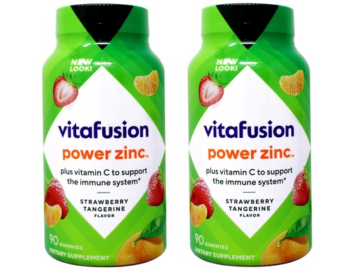 [BRSWYGA2BV6GMH36] Vitafusion Power Zinc Gummy Vitamin 2 Bottle (180 ct Totally.)