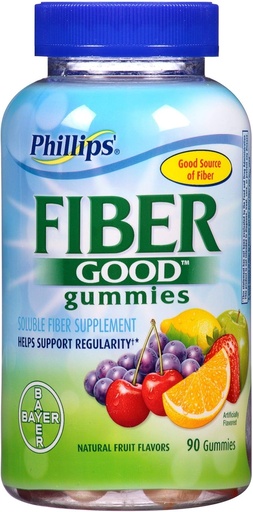 [BRSWIEA7O57B6ADE] Phillips Fiber Gummies, 90 Count