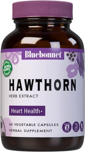 [BRSWIYTRAF7WA2TE] BlueBonnet Hawthorn Herb 摘录补编, 60 Counter