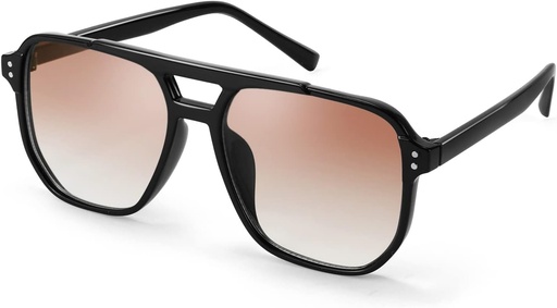[BRSW2GDRPJYG2HT7] FEISEDY Retro Square Aviator Sunglasses Women Men 70s Vintage Trendy Plastic Frame Sun Glasses B2835