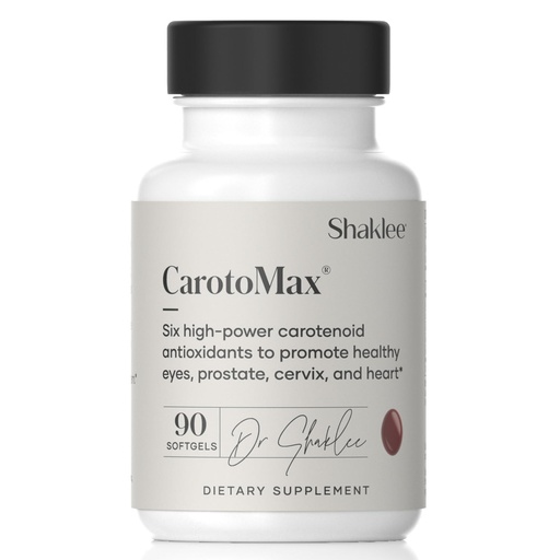 [BRSWIG35AJYRECDI] Shaklee - CarotoMax- Advanced Eye Health Formula w/ 6 Key Carotenoids - Supports Vision - Lutein, Zeaxanthin, Beta-Carotene, Astaxanthin - Promotes Macular Health - 90 Softgels
