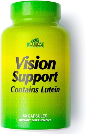 [BRSWIYYOBN6BWCLA] ALFA VITAMINS Vision Support 60 Capsules - Nutritional Support for Healthy Eyes
