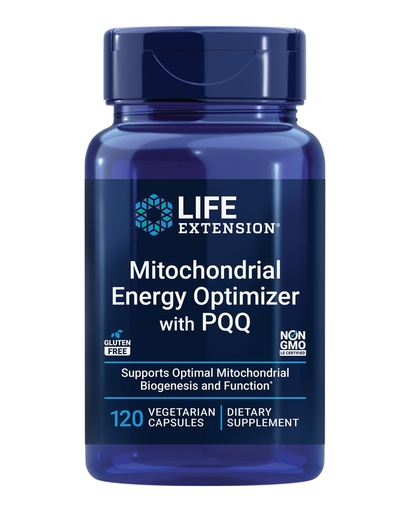 [BRSWIZAFPMGQGCTO] Life Extension Mitochondrial Energy Optimizer with PQQ - Energy Supplement for Healthy Mitochondria - With Taurine, Vitamin B, Pyrroloquinoline Quinone - Gluten-Free, Non-GMO - 120 Vegetarian Capsules