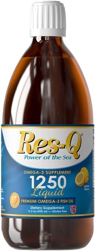 [BRSWGYACBMHBYHL3] Res-Q 1250 Omega-3 Fish Oil Liquid
