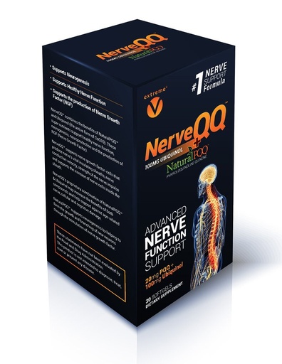 [BRSWGYYQOF7AEETF] NerveQQ Ultra Advanced Formula Neuropathy Support - #1 Recommended Nerve Growth Factor (NGF) Health and Function. 100mg of Ubiquinol (QH) Plus Natural PQQ 20mg (Vegetarian Softgels)