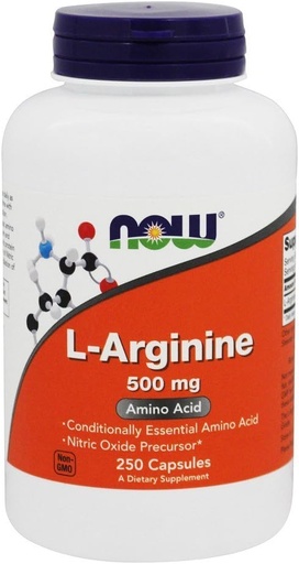 [BRSWIGQTCV4A423C] LArginine Amino Acid 500 MG (250 Tablets)