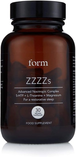 [BRSWYHYCCUPB6GTV] Form ZZZZs - Natural Nootropic for Sleep | 5-HTP | Magnesium | Zinc | Calming Amino Acids | for a Naturally Regenerative Sleep