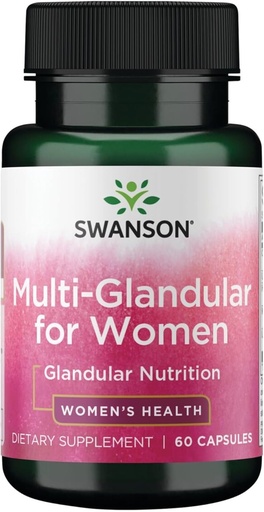 [BRSWIYIBBZYRMAI3] Swanson Multi-GLANDULAR for Women 60 Cap