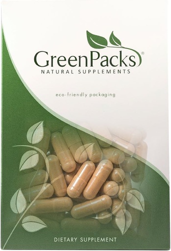 [BRSWI2QKAQNWC2TI] GreenPacks® | Ceylon Cinnamon Capsules | Organic True Cinnamon | Non-GMO Supplement - 60 Capsules
