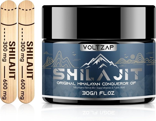 [BRSRAYAHB4CRSFD7] Shilajit Pure Himalayan Organic Resin: Maximum Potency Natural Organic Shilajit Resin with 85+ Support Metabolism Immune System