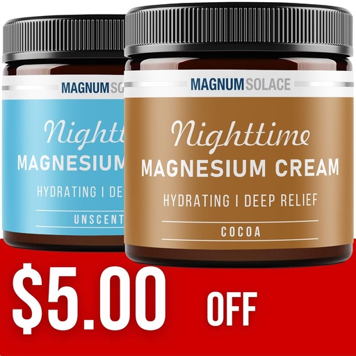 [BRSROZYTAQNAK3DA] Cocoa Magnesio Cream & Incendiado Magnesio Cream (2 elemento)