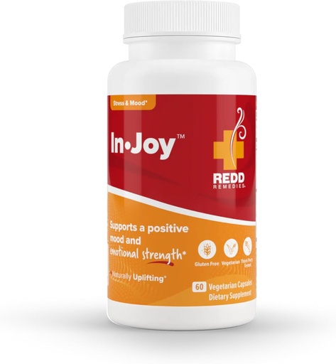 [BRSWIZAQBEFQ4DDY] Redd Remedies, In Joy, Supports Mood and Emotional Strength, 60 Tablets