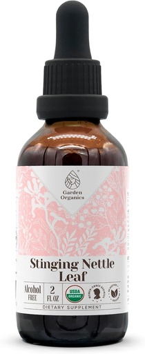 [BRSROHYPOJ6QGGQ7] Stinging Nettle Leaf USDA Organic Alcohol-Free Extract | Dietary Supplement, High-Potency Tincture | Natural Certified Organic Stinging Nettle (Urtica Dioica) Dried Leaf (2 oz)