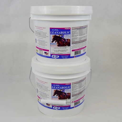 [BRSWIZT3B4GBOGA7] SU-PER Leanabolic Horse Muscle Supplement - Training and Performance Support in Horses - Horse Vitamins and Minerals Supplement - 4 Pound, (2 Pack)