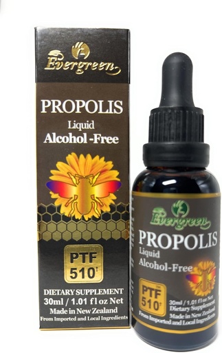 [BRSWKEAYCMMBA3LI] Evergreen Propolis Liquid Alcohol-Free Tintura 30ml PTF1170 (Contiene 1170 Propolis Flavonoid) Fabricado en Nueva Zelanda