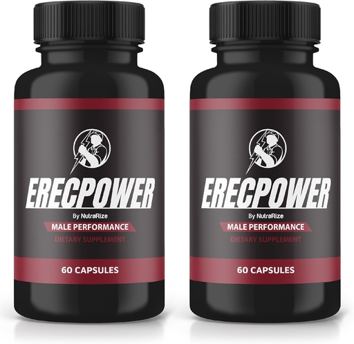 [BRSRAYATCBYWMF3A] (2 Pack) Erecpower kapsler, Erecpower piller til mænd, Erecpower mandlige ydeevne supplement, avanceret formering til støtte for mænds aktive livsstil, Erec Power Pastillas anmeldelser (120 Kapsler)