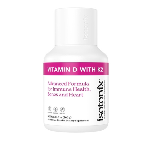 [BRSRMCYOBEFROGTV] Isotonix Vitamin D with K2, Promotes Normal Bone Mineral Density, Promotes Healthy Arteries, Helps Maintain Bone Health, Supports Immune Health, Market America (90 Servings)