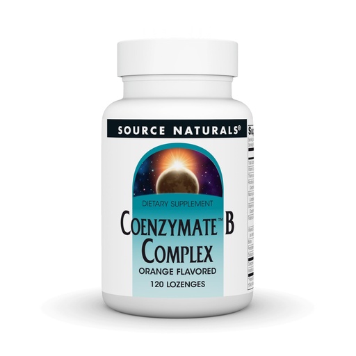 [BRSWIYQOAUMRA23U] Source Naturals Coenzymate B Complex, 120 Orange Flavored Lozenges