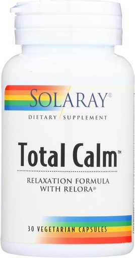 [BRSWIYQAO4GRCAA7] Solaray Total Calm VCapsules, 30 κόμης