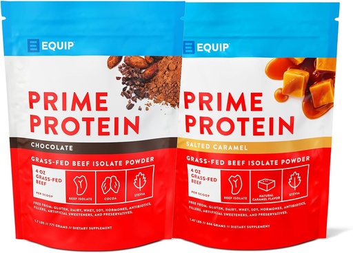 [BRSROAAZDMBBSCTL] Equip Foods Prime Protein Chocolate & Prime Protein Pulber Soolatud Karamell