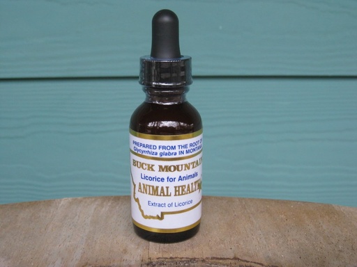 [BRSWIGYDAQIBWDYV] Buck Mountain Licorice Tincture for Animals- 1ounce by Carols Pet Cafe and Beyond