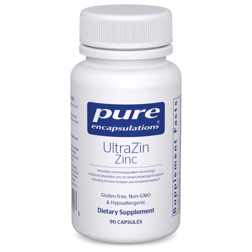 [BRSWGFTQOZ7QY3L5] Pure Encapsulations UltraZin Zinc | Enhanced Absorption Mineral Support for Metabolism and Immune Health* | 90 Capsules