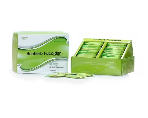 [BRSWGEIBCJ5GG3D6] SeaHerb Fucoidan – 100% Natural Brown Seaweed Extract, Low Molecular Weight Marine Supplement, 85g (34 Sachets)