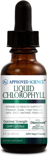 [BRSW2EAPCENBSCLV] Aprobado Ciencia Liquid Chlorophyll - 2 fl. Oz. - 60 mg ChloroAbsorb - Extracto de folla de Mulberry - Energizar o corpo - Apoio dixestivo e inmune - Natural Deodorant e Detox - Vegan - Made in USA