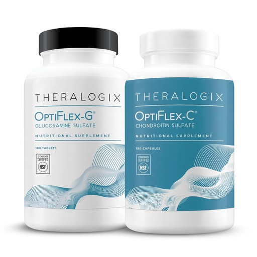 [BRSWYCQQAF7BGHT7] Theralogix OptiFlex Complete - 90-Day Supply - Glucosamine & Chondroitin Supplement - Support Healthy Joint Function - Joint Supplements for Women & Men - NSF Certified - 180 Caps & 180 Tabs