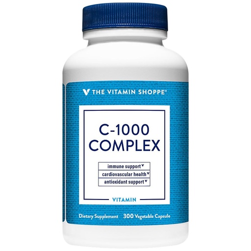 [BRSWIYTYOEDRC2DU] The Vitamin Shoppe C-1000 Complex 1,000MG, Antioxidant that Supports (300 Capsules)