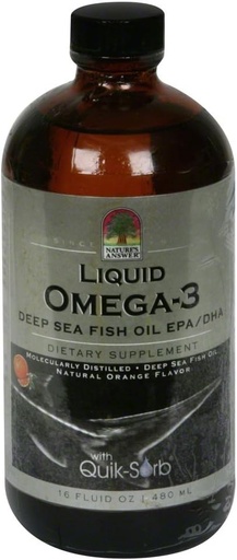[BRSWIYYMOMMAGH3O] Natures Answer Liq Fish Omega 3 Oil Epa