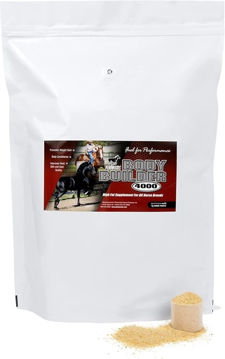 [BRSRMCALCMCAYHT2] Pennwoods Body Builder 4000, Horse Weight Gain Supplement, High Fat and Energy Horse Weight Builder with Body Conditioning Horse Vitamins, Improves Hoof Quality - 25 LB Bag